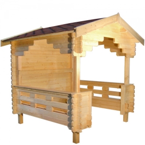 Timber Out Door Shelter Log Cabin